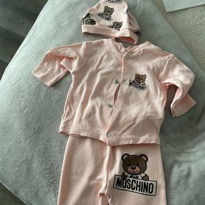 MOSCHINO baby girl set